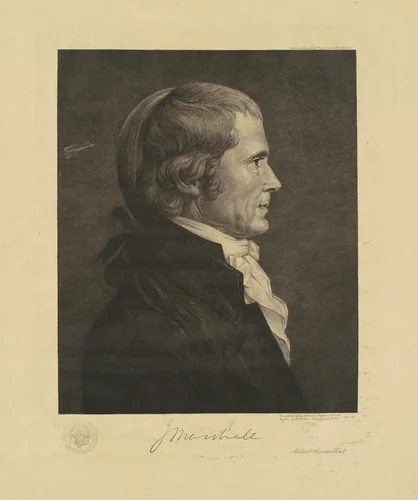 John Marshall by Albert Rosenthal; William J. Campbell, print, 1897