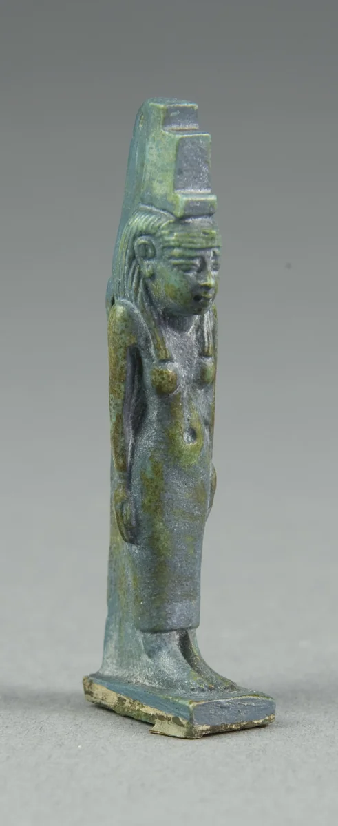 Amulet of the Goddess Isis by Egyptian, metalwork, -1070--656