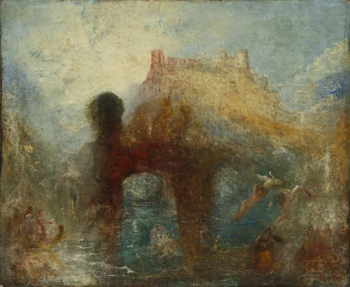 Queen Mab's Cave by Joseph Turner, painting, 1846-1896