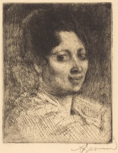 Peppina by Albert Besnard, print, 1919