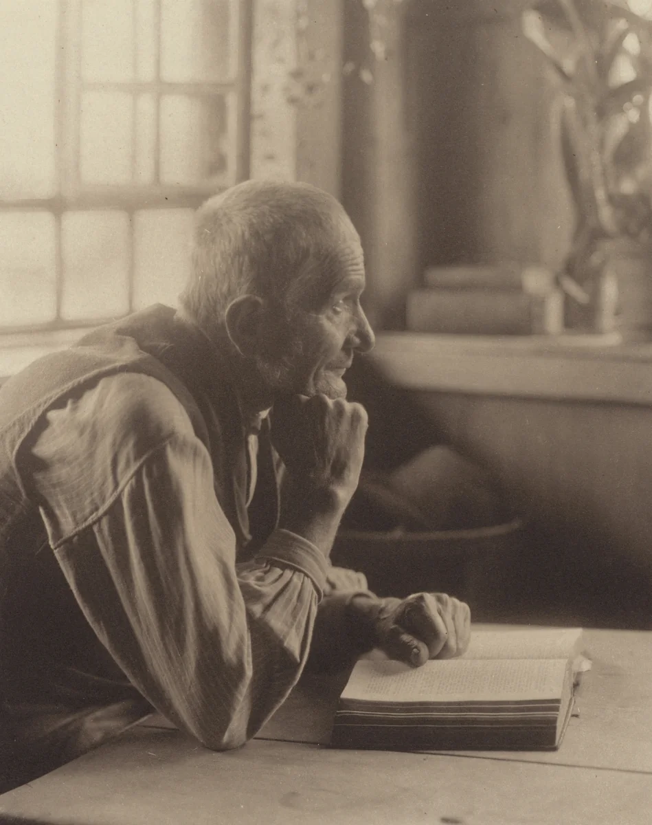 The Village Philosopher by Alfred Stieglitz, photograph, 1894