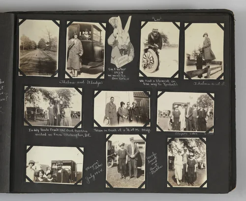 The Story of my Life and Friends as Told by Snapshots from Fourteen On by Blanche Parker, photograph, 1916