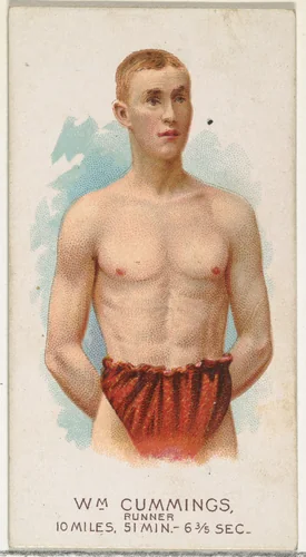 William Cummings, Runner, from World's Champions, Series 2 (N29) for Allen & Ginter Cigarettes by Allen & Ginter, print, 1888