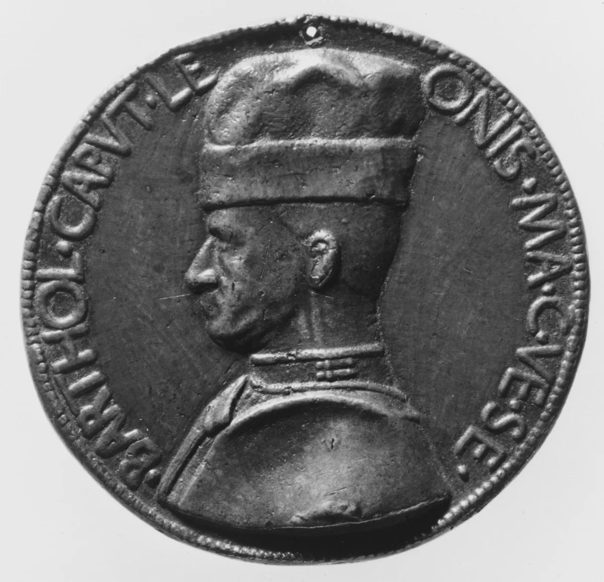 Bartolommeo Colleone by Marco Guidizani, metalwork, 1455-1465