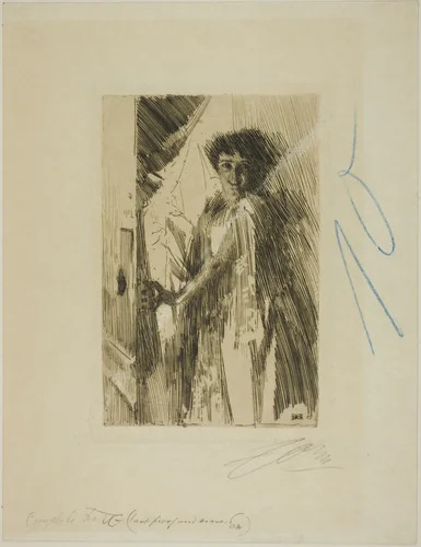 Rosita Mauri by Anders Zorn, print, 1889