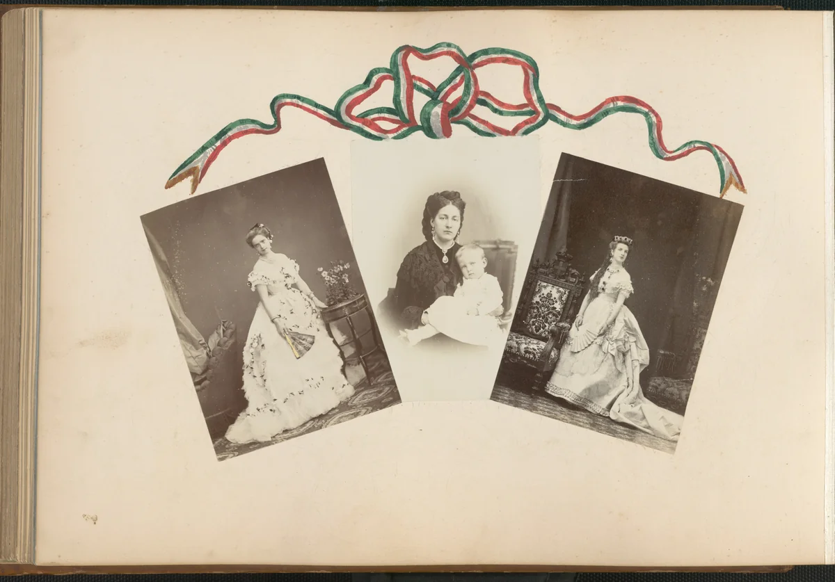 The Madame B Album by Marie-Blanche Hennelle Fournier, photograph, 1870-1879