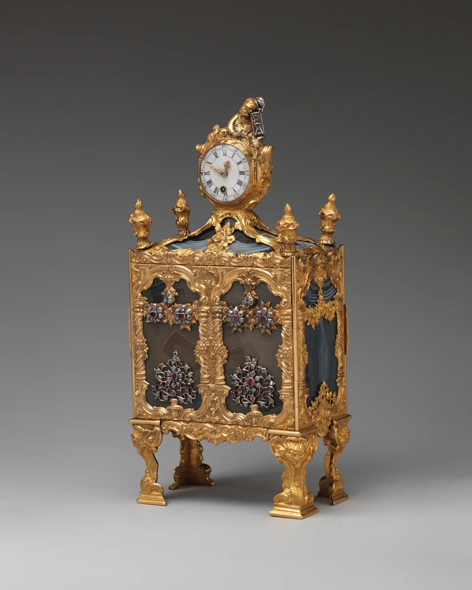 Nécessaire (one of a pair) by John Barbot, metalwork, 1755-1765
