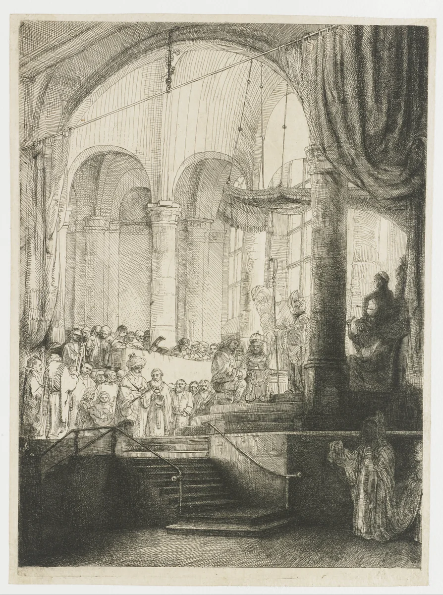 Medea: or the marriage of Jason and Creusa by Rembrandt van Rijn, print, 1648