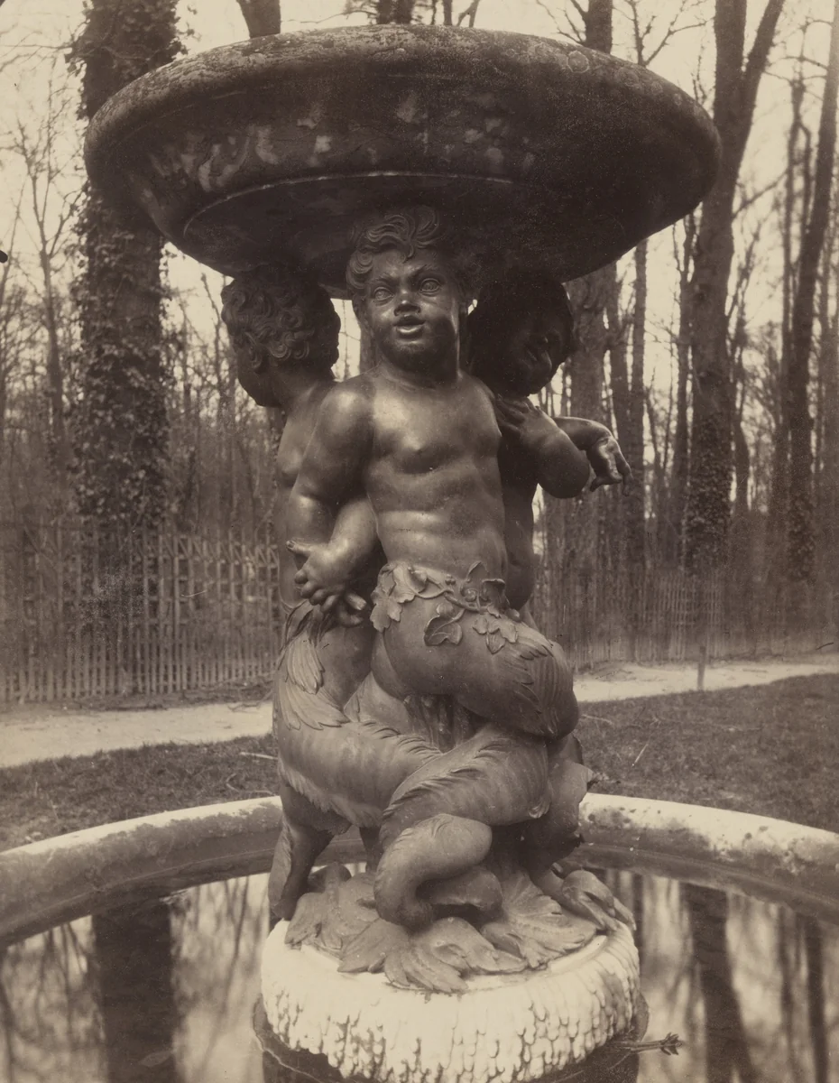 Versailles. Allée des Marmousets by Eugène Atget, photograph, 1906