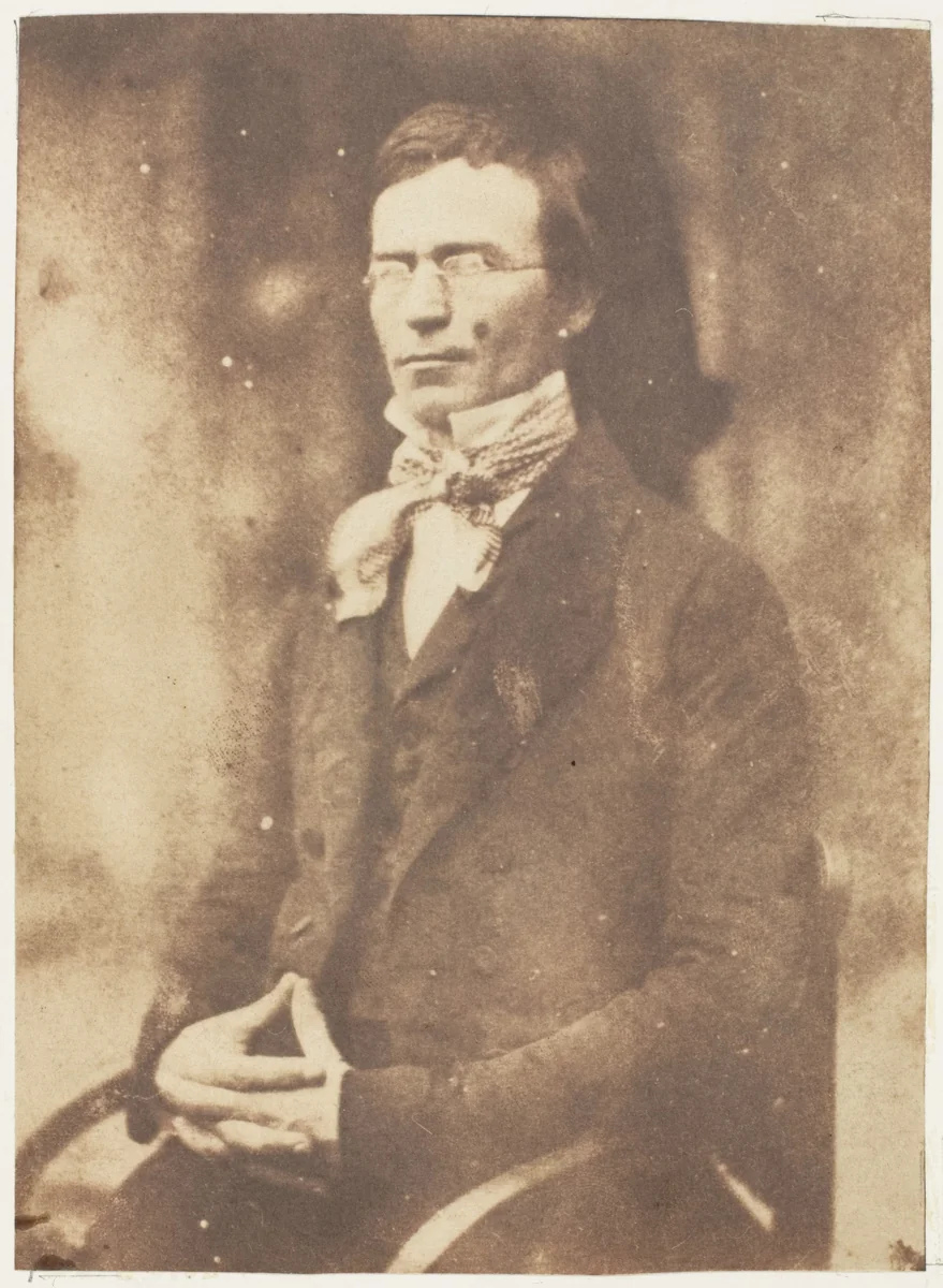 Jacob Abbott by Hill and Adamson, photograph, 1843-1847