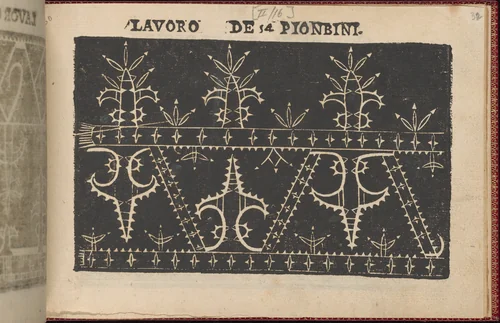 Pretiosa Gemma delle virtuose donne, page 34 (recto) by Isabella Catanea Parasole, book, 1600