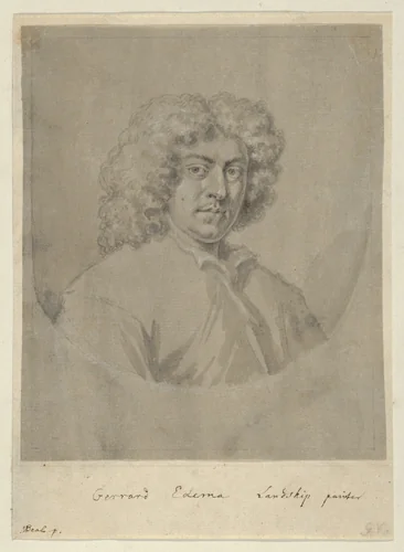 Portrait of Gerard Edema by Mary Beale, drawing, 1675-1685