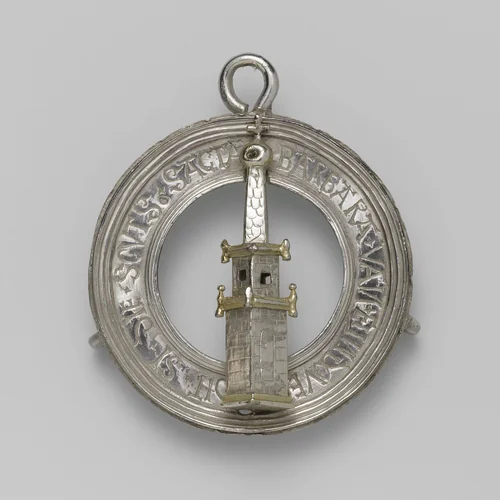Badge of the Guild of Saint Barbara in Eindhoven by anonymous, other, 1500-1524