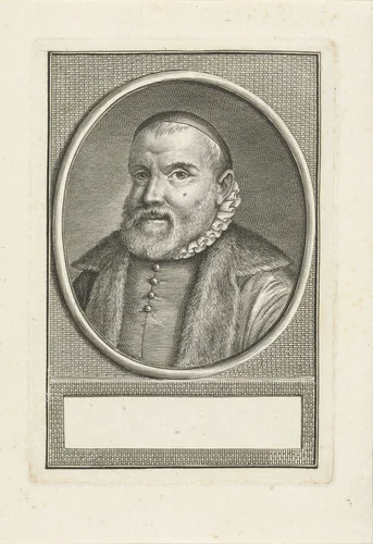 Portret van Johannes Cuchlinus by Christian Friedrich Fritzsch, print, 1719-1774