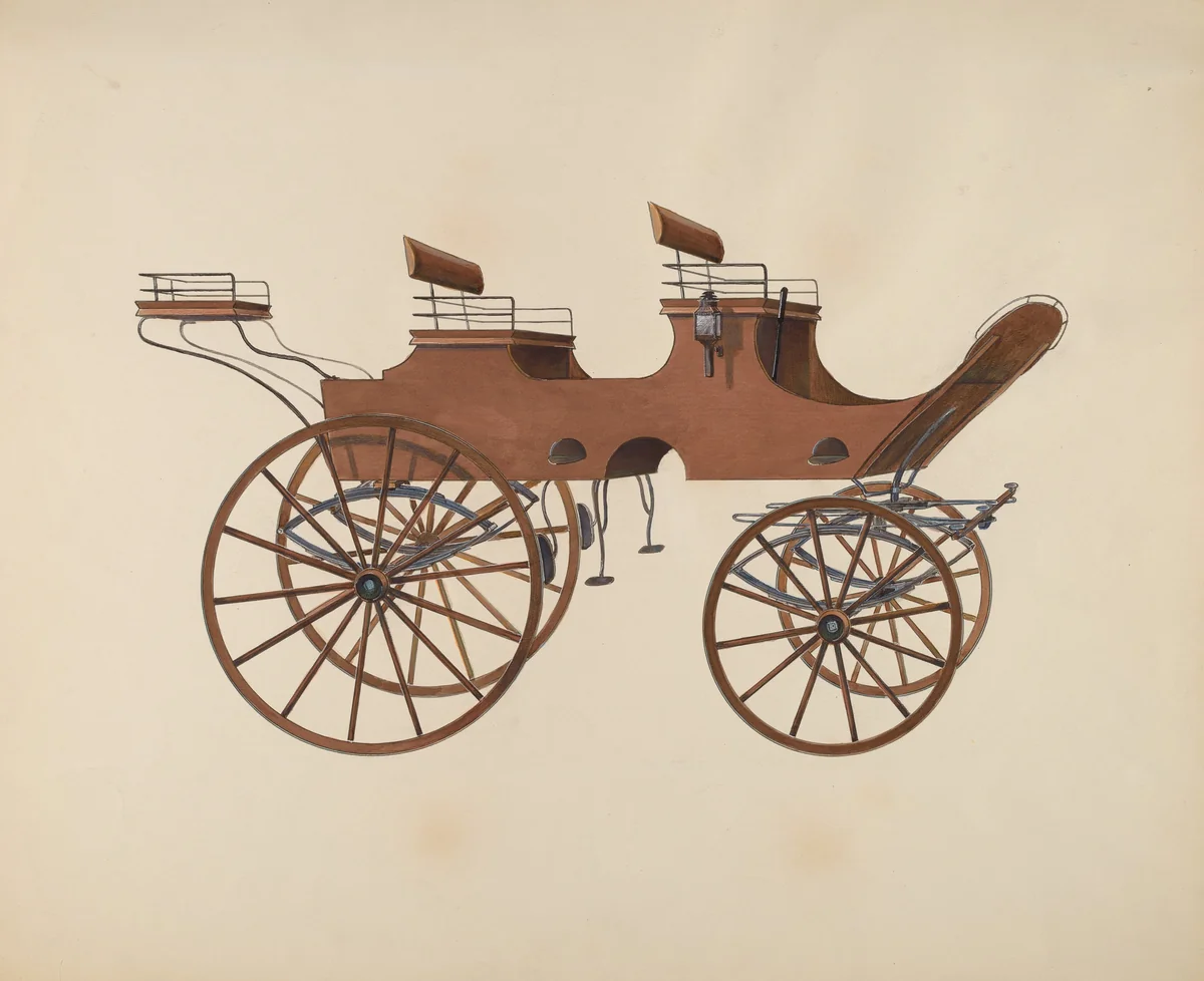 Brake by Fred Weiss, index of american design, 1936