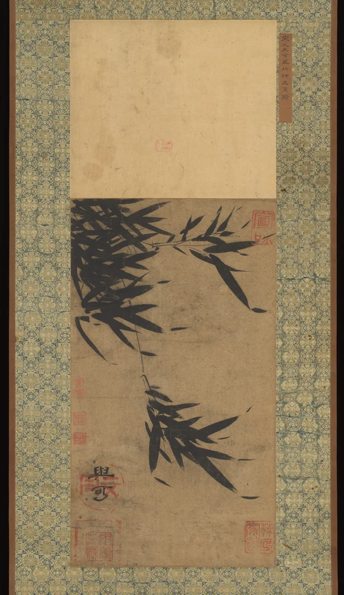 Wind in Bamboo by Unidentified Artist, painting, 1368-1644