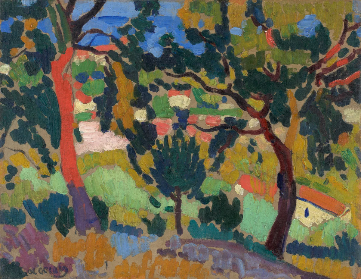 L'Estaque by André Derain, painting, 1906