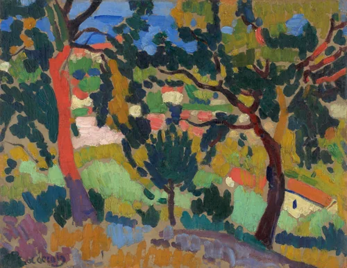 L'Estaque by André Derain, painting, 1906