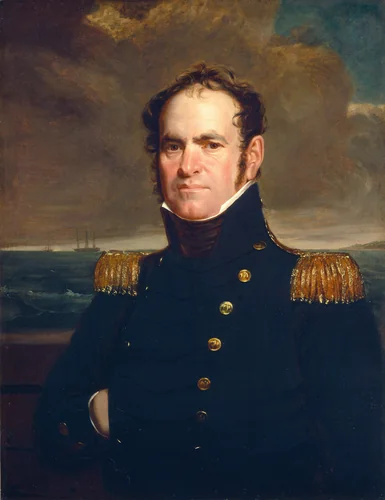 Commodore John Rodgers by John Wesley Jarvis, painting, 1814