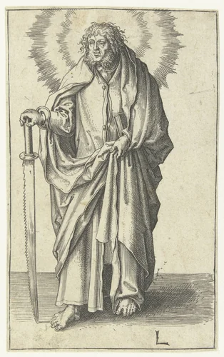 De apostel Simon by Unknown, print, 1508-1512