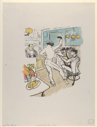 Chocolat Dansant by Henri de Toulouse-Lautrec, print, 1896