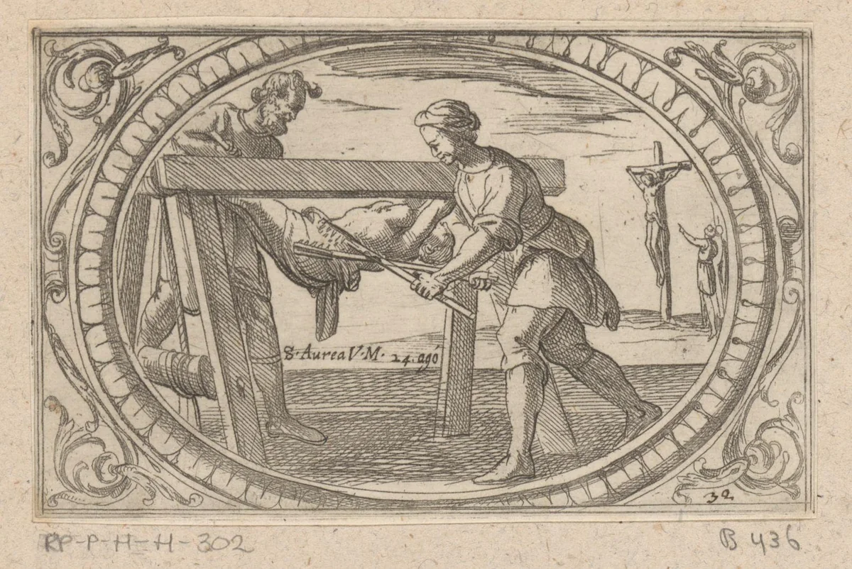 H. Aurea by Antonio Tempesta, print, 1565-1630