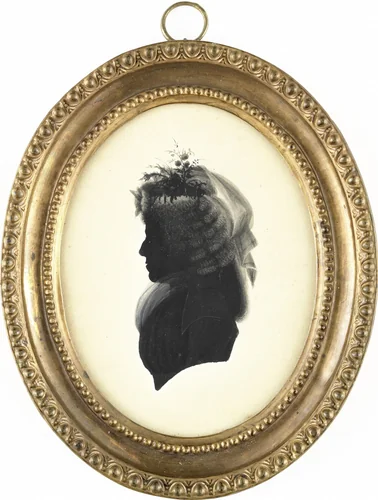 Portret van een vrouw by anonymous, painting, 1790