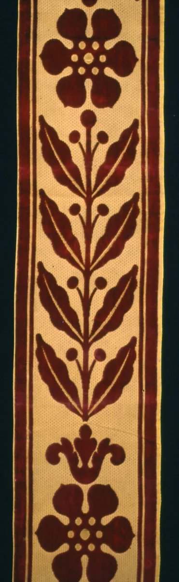 Border by France, textile, 1804-1814