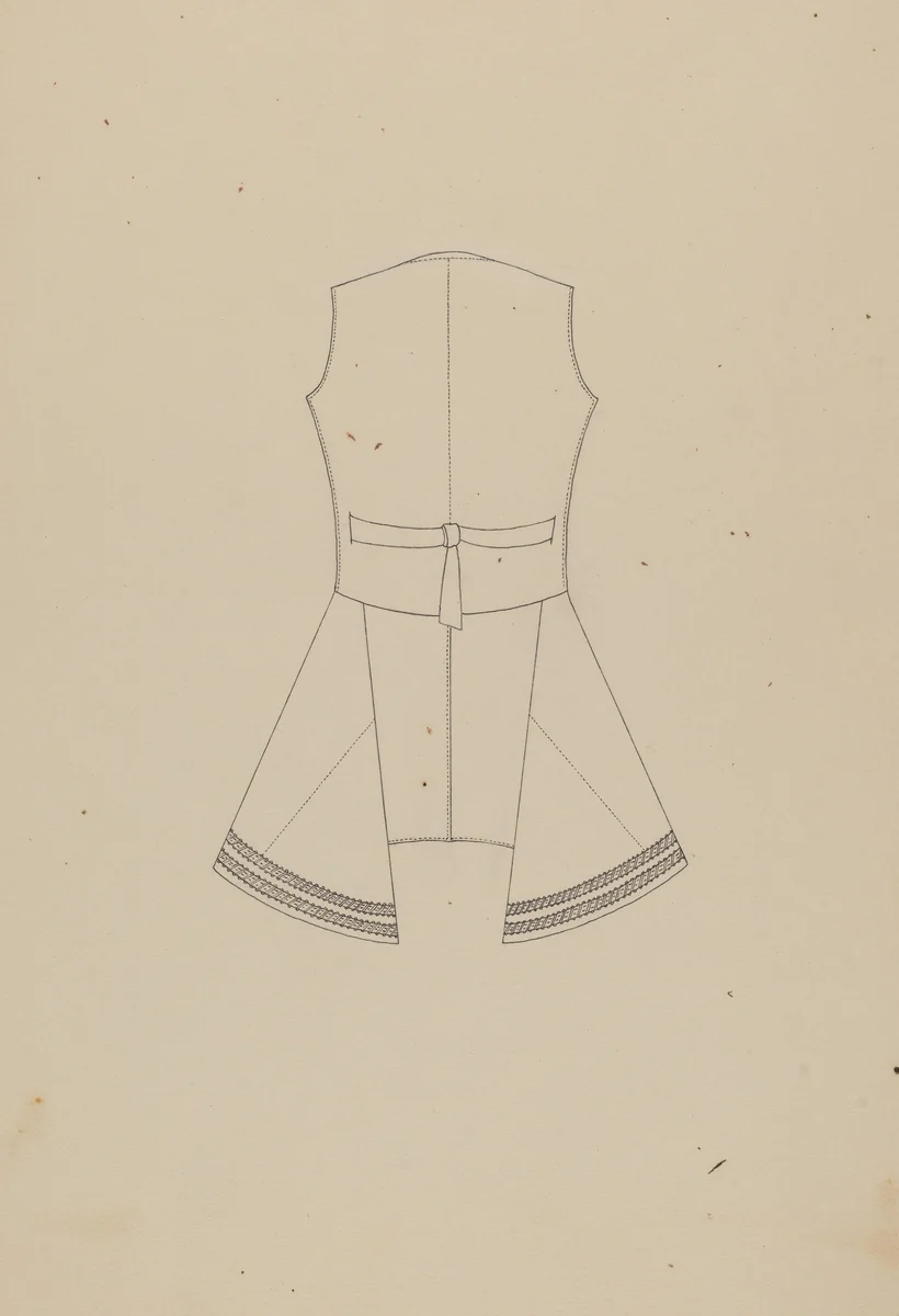 Waistcoat by Louis Maldarelli, index of american design, 1937
