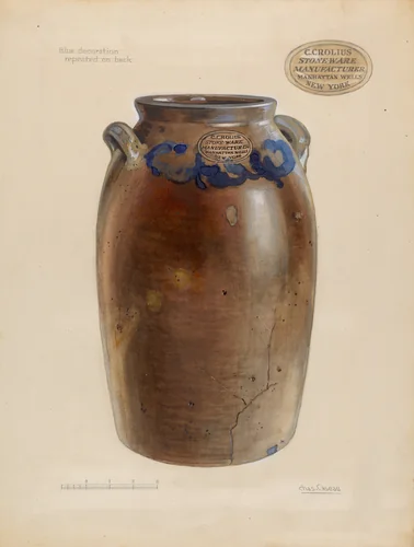Jar by Charles Caseau, index of american design, 1936