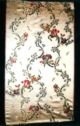 Panel by England, Spitalfields, textile, 1725-1775