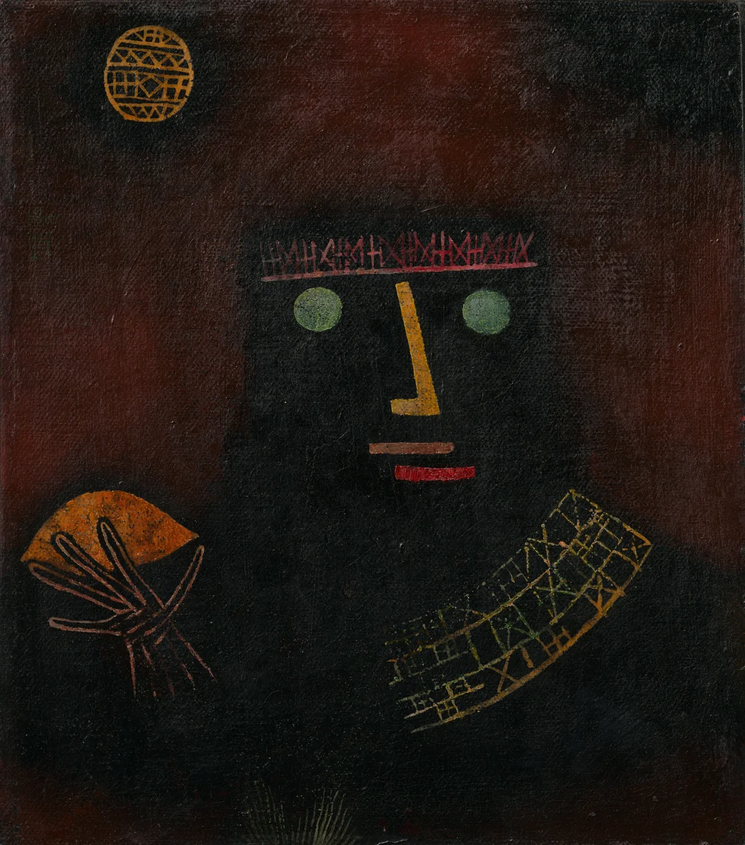 Schwarzer Fürst,1927 by Paul Klee, painting