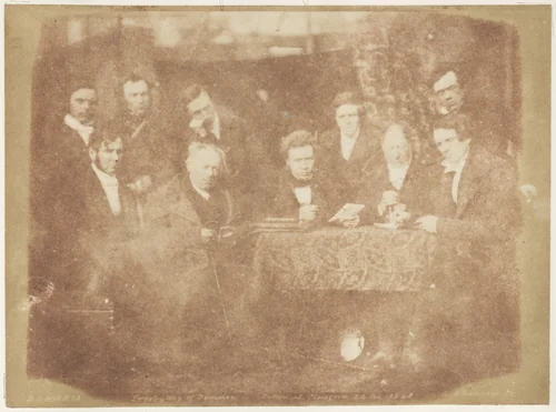 Presbytery of Dundee by Hill and Adamson, photograph, 1843-1847