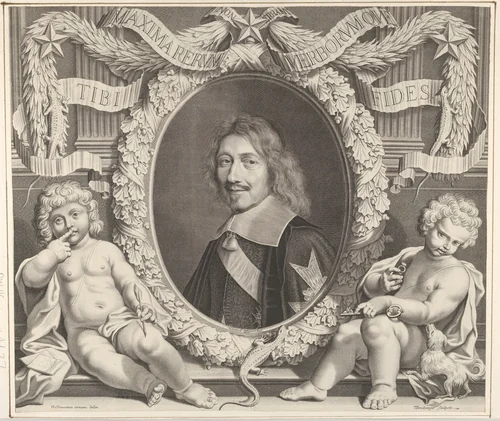 Chancelier Michel IV Le Tellier by Robert Nanteuil, print, 1657-1667