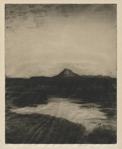 Ben Ledi by David Young Cameron, print, 1911