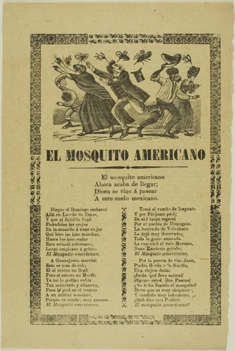 The American Mosquito by José Guadalupe Posada, print, 1872-1913