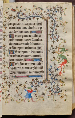 Hours of Charles the Noble, King of Navarre (1361-1425): Fol. 39r, Text by Master of the Brussels Initials and Associates, book, 1400-1410