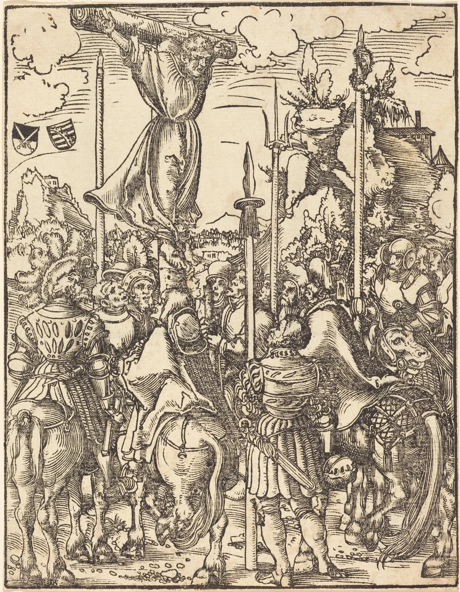 Saint Philip by Lucas Cranach, print, 1472-1553