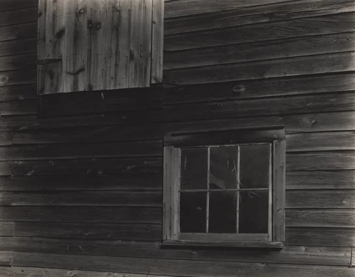 Barn—Lake George by Alfred Stieglitz, photograph, 1922