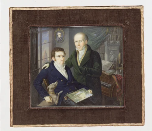 Joseph and Karl August von Klein by Heinrich Franz Schalck, other, 1810-1815