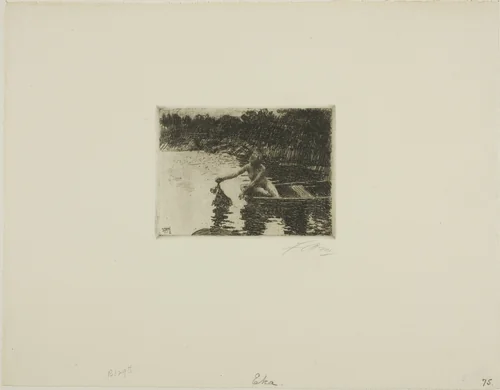Eka by Anders Zorn, print, 1913