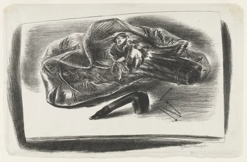 Pipe and Cigars by Yasuo Kuniyoshi, print, 1932