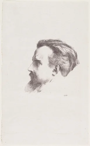 Maurice Denis by Odilon Redon, print, 1903