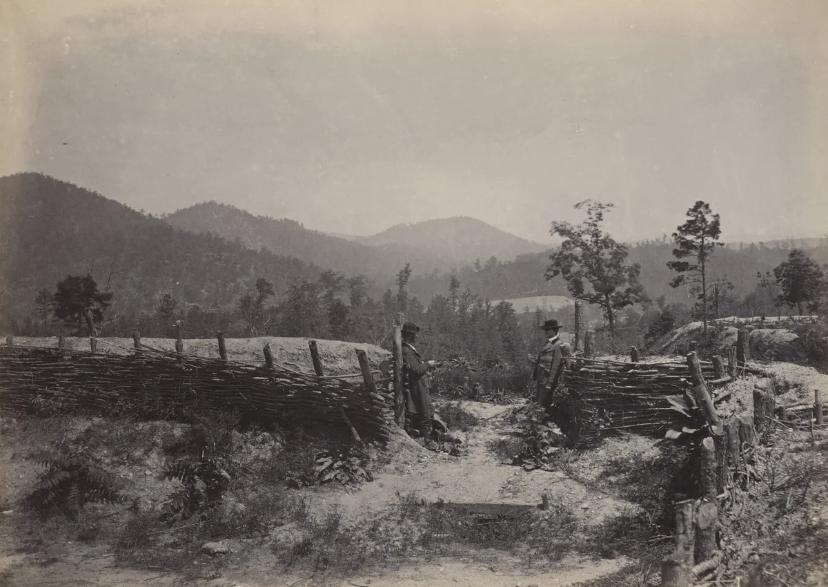 The Allatoona Pass from the album Photographic Views of Sherman's Campaign by George N. Barnard, photograph, 1864