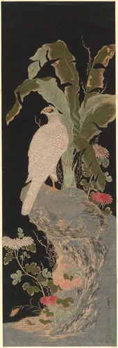 The White Falcon by Isoda Koryūsai, print, 1780