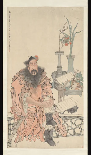 Zhong Kui by Ren Yi (任頤), painting, 1883
