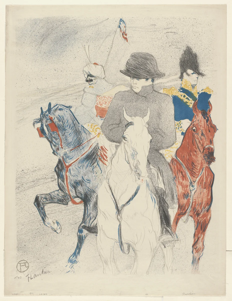 Napoléon by Henri de Toulouse-Lautrec, print, 1895