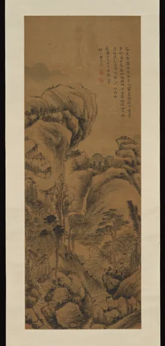 Landscape by Xie Lansheng, painting, 1815