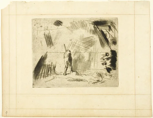 The Seaweed Gatherers by Jean-François Millet, print, 1847