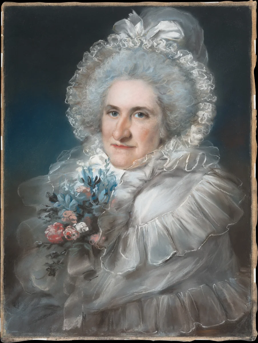 Mrs. William Man Godschall (Sarah Godschall, 1730–1795) by John Russell, drawing, 1791